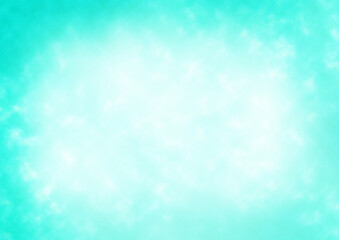 青緑の水中のような余白のある背景素材