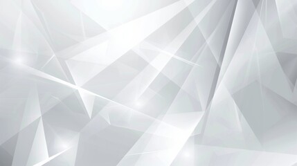 Abstract geometric background with triangular shapes in gray tones  for a modern design