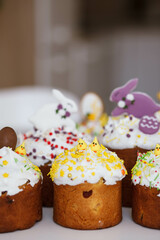 Traditional Ukrainian pastries for the Easter holiday. 