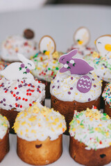Traditional Ukrainian pastries for the Easter holiday. 