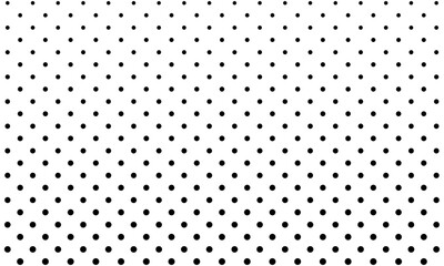Vector Gradient Halftone Pattern Staggered Dots Overlay on Transparent Background