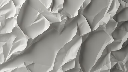 White Paper Texture background overlay effect on transparent. Crumpled translucent white paper abstract shape background with space for text