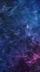 Obraz premium Galaxy Space Gradient: Mysterious gradient capturing the essence of a starry night sky, featuring dark blues and purples.
