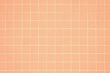 Peach Pink Light Yellow Tiles Wall Background Vintage Square Tiles