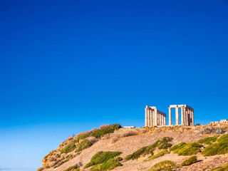 Greek temple of Poseidon Cape Sounio