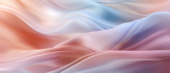 Elegant Soft Satin Fabric Close-up