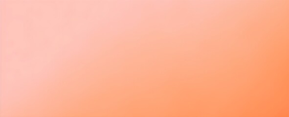 Peach fuzz gradient texture banner. Soft and smooth apricot color transition with spacious background. Trendy 2024.