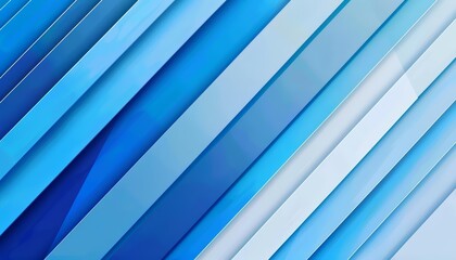 Obraz premium A blue vibrant graphic wallpaper with stripes design adds a dynamic and energetic feel to the technology scene, Sharpen with copy space