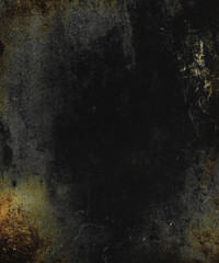 Horror scratched grunge background, old wall, scary texture
