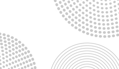 Abstract white light background, modern striped background design with geometric round shape. Vector illustration