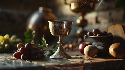 the eucharist holy communion lords supper sacrament of the covenant conceptual photography