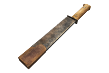 Tenon saw isolated on transparent background