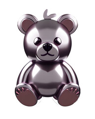 cute metallic bear