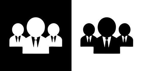 Business icon. Business partner. Business team. Target. Chart. Dollars. Investment. Black icon. Business logo. Silhouette