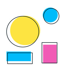 Geometric element memphis