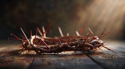 Fototapeta premium crown of thorns, religion, Jesus Christ 