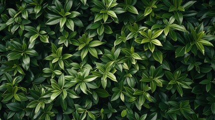 Obraz premium Lush Green Leaf Textures in Natural Botanical Background