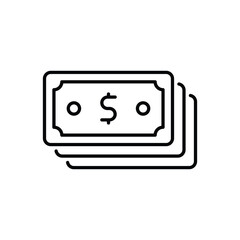 Cash vector icon