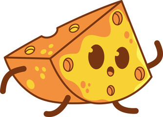 Cute Cheese Character