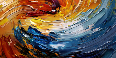 decorative abstract oil paint background