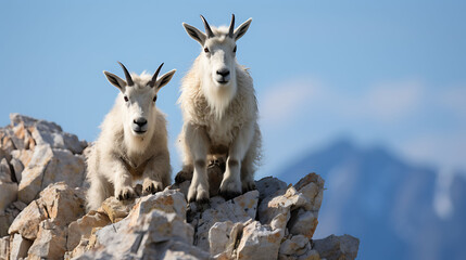 Mountain Goatsa?? Perch: Write about these sure-footed climbers on cliffs.