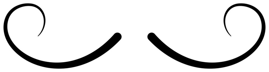 Mustache icon ,silhouette mustache ,gentleman sign, barbershop  icon,hipster mustache.