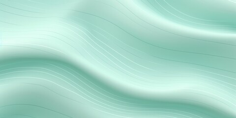 Mint Green abstract wavy pattern in mint green color, monochrome background with copy space texture for display products blank copyspace