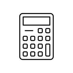 Calculator vector icon