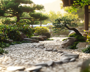 Transport your audience to a tranquil Zen garden oasis in VR Visualize the precise movements of bonsai pruning in intricate detail