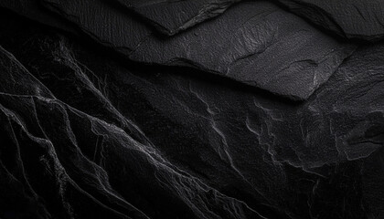 Old black background. Dark grunge texture