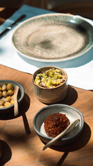 Turkish Breakfast Table. Healthy breakfast