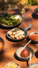 Turkish Breakfast Table. Healthy breakfast