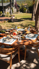 Turkish Breakfast Table. Healthy breakfast