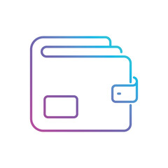 Wallet vector icon