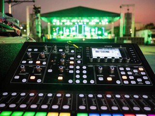 sound mixer board