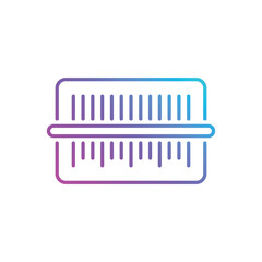 Barcode vector icon