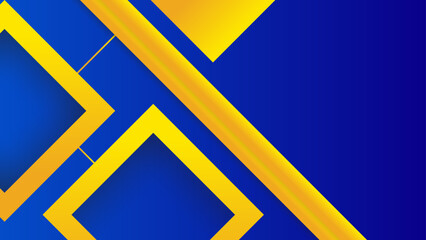 Modern abstract background blue and yellow color. Abstract yellow and Blue background design