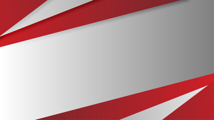 Red business border, modern background design vector