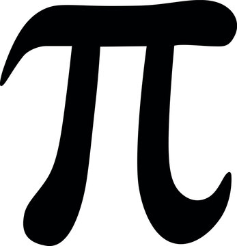 Pi symbol SVG Cut File for Cricut and Silhouette, EPS Vector, PNG , JPEG , Zip Folder