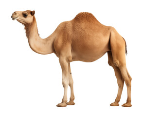 Camel Isolated on Transparent Background
