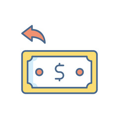 Cashback vector icon