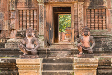 Banteay Srei entrance, Cambodia