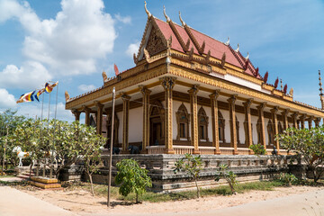 Naklejka premium Wat Kong Moch, Siem Reap, Cambodia