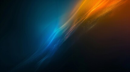 Abstract Light Flare Over Black Background