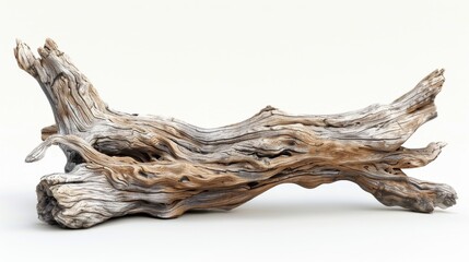 Fototapeta premium A long, thin log with a few brown spots on it