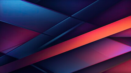 Fototapeta premium Abstract gradient background with intersecting lines and angles