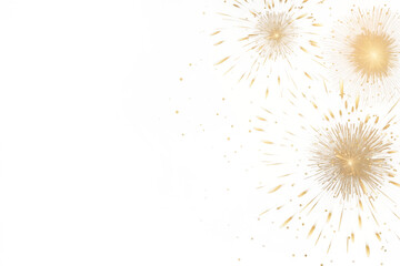 Obraz premium PNG Colorful gold a firework fireworks backgrounds outdoors.