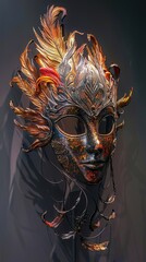 A mask that allows the wearer to speak and understand any language, crafted with the feather of a phoenix