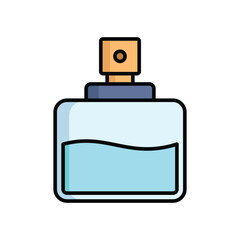 perfume icon vector design template simple and clean