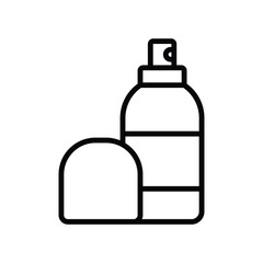 perfume icon vector design template simple and clean